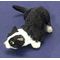 Sniffing Cat Black and White (0.5"H x 1.375"W x 0.875"D)