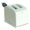 White Toaster (1"H x 0.5"W x 0.25"D) (Price Each)