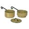 Medium Double Boiler, Gold (0.5"H x 1.625"W x 0.5"D)