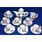 Tea Set 17pc, Panda bear