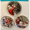Santa and Children Platters (Price Each) (35mm Diam)