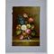 Fine Hand Painted Oil Painting Flowers by Jeannetta Kendall  (70 x 50mm)