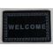 Welcome Mat Black (32 x 58mm)