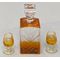 Crystal Decanter and Glasses Set (Darker) (Decanter 20H x 8 x 8mm)