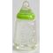 Baby Bottle Green Top  (13 Diam x 23H)