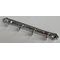 Rack with Hooks Silver (50mm Long)
