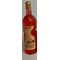 1:6 or Large 1:12 Shapely Wine Bottle Red (10 Diam x 40Hmm)