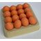 1:6 or Large 1:12 Scale Tray / Pallet of Eggs Brown (Tray:40 x 40mm, Egg:8 x 12mm)