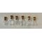 Empty Bottles with Cork, Set of 6 (25mmH)