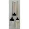 Mop, Broom and Plunger Black (Broom 85L, Mop 90L, Plunger 50Lmm)