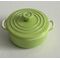 Baking Dish with Lid Green (20Diam x 14Hmm)