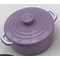 Baking Dish with Lid Purple (20Diam x 14Hmm)