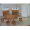 Kitchen Set Pine /White 8 Piece
