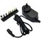 12V DC 2A Power Adapter with Interchangeable Plugs, Use 2.1mm DC Plug