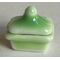 Green Butter Dish / Small Casserole Dish (11 x 7mm)