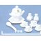Bone China 14Pc Set (Plate 25mm)