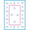Rug Pink and Blue Alphabet Nursery (175 x 125mm)