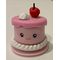 1:6 Cake / Eraser Pink (30mm Diameter) (Rubber)