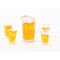 Iced Tea Set, Pitcher and 4 Glasses (Pitcher Size: 7/16" x 3/4")