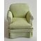 1:24 Armchair with Green Fabric  (40W x 40D x 40Hmm)