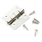 Butt Hinges With Nails, 4/Pk, Satin Nickel