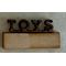 Toys Word Art by Diminutive Details (Word: 22W x 6Hmm)