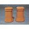 Square Chimney Pots PK2 (4.3cm x 2.9cm)