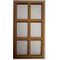 Large Rectangle Window 6 Pane Laser Cut (100W x 200Hmm)
