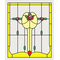 Simulated Stained Glass fits CLA75039/HW5039 (1-15/16" x 2-3/8")