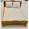 Double Bed Teak (135W x 180D x 80Hmm)