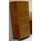 Bow Front Wardrobe Single Teak (157H x 50D x 59Wmm)