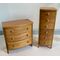 Bow Fronted Chest of Drawers and Tallboy Set Teak