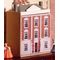 Miniature Wooden Montgomery Dolls House (70mmW 30mmD 80mmH)