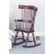 Chair Windsor Rocking Mahogany (4"H)
