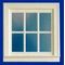 Attic Window with Sill and Perspex (Plastic) (Aperture: 80mm x 80mm)