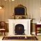 Fireplace White Georgean (153mmW 42mmD 109mmH)